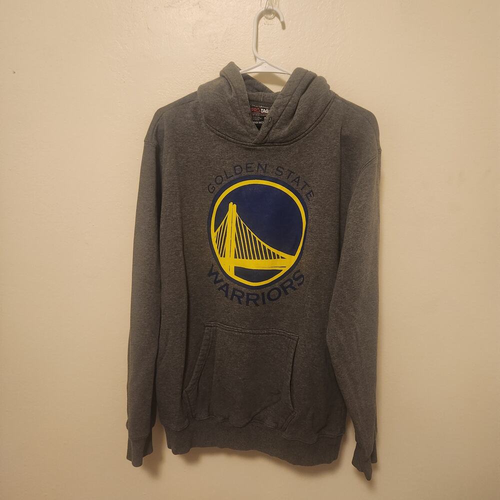 Golden State Warriors Heavy Hoodie Size Medium
